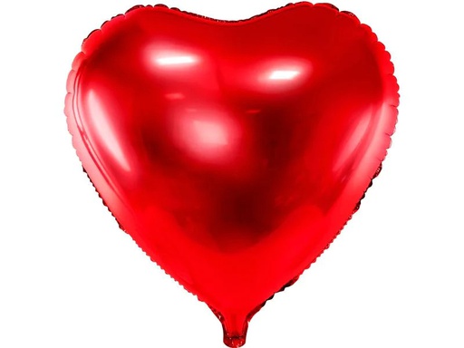 [90237093 1300136] Partydeco Folienballon Herz Rot