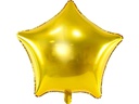 Partydeco Folienballon Star Gold