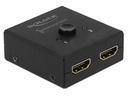 Delock Umschalter 2in-1Out, 1in-2out HDMI 4K/60Hz, Bidirektional