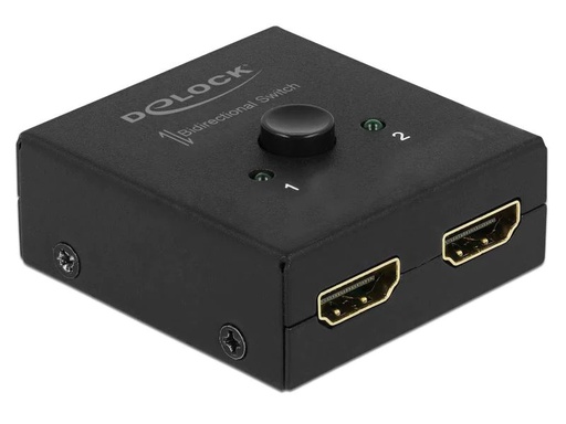 [90040372 983715] Delock Umschalter 2in-1Out, 1in-2out HDMI 4K/60Hz, Bidirektional
