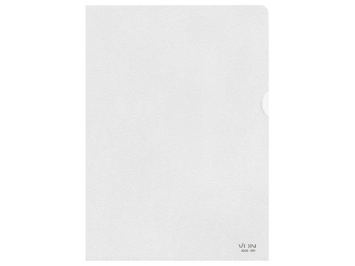 [90237303 1384545] VON Sichthülle A4, genarbt, 10 Stück, Transparent