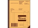 Favorit Durchschreibeblock 113 x 144 mm Rechnungen, 50 x 2 Blatt