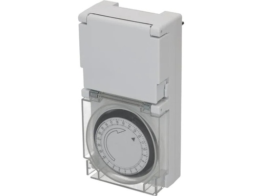 [90237343 1364415] Max Hauri Zeitschaltuhr IP55 24 h Mechanisch