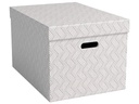 VON Archivschachtel Large 46 l, 3 Stück, Weiss