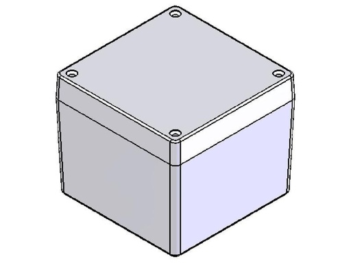 [90237440 1351685] Velleman Gehäuse Aluminium G137 120.5 x 120.5 x 101.5 mm