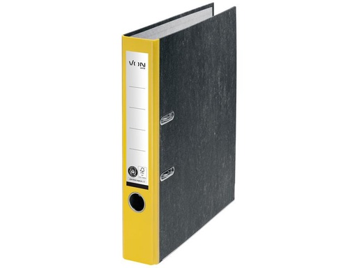 [90237462 1384574] VON Ordner 5 cm, Gelb