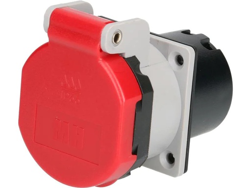 [90237469 1364411] Max Hauri Einbausteckdose IP55 Typ 25 3L+N+PE