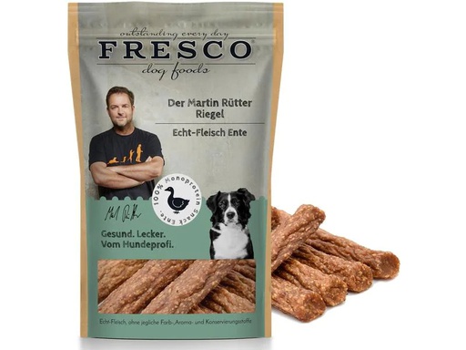 [90237487 1362818] FRESCO Martin Rütter Riegel Ente, 100 g