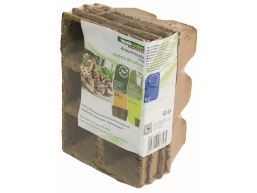 [90040446 721835] Windhager Aufzuchttöpfe 6 cm 24 Stück