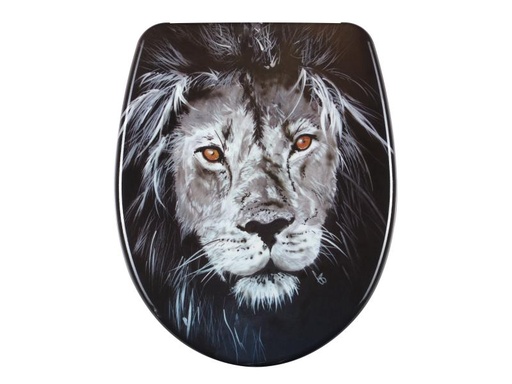 [90040453 1070234] diaqua® Toilettensitz Nice Lion Absenkautomatik, Schwarz