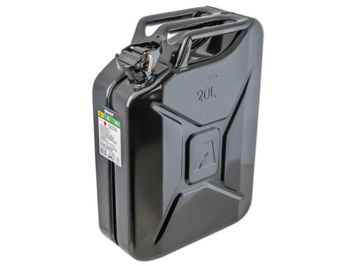 [90040507 823745] Arnold Benzinkanister 20 l Metall, Schwarz