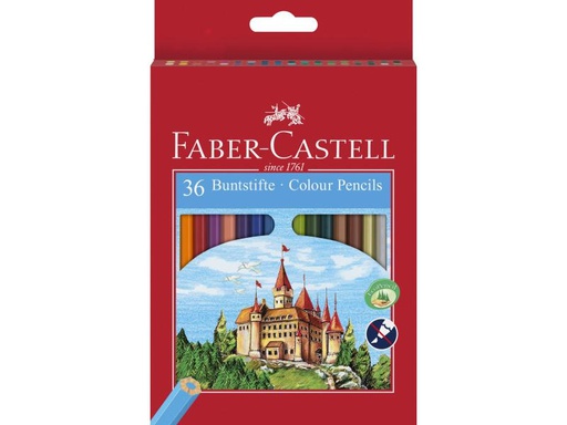 [90040578 250111] Faber-Castell Farbstifte Castle Eco 36 Stück