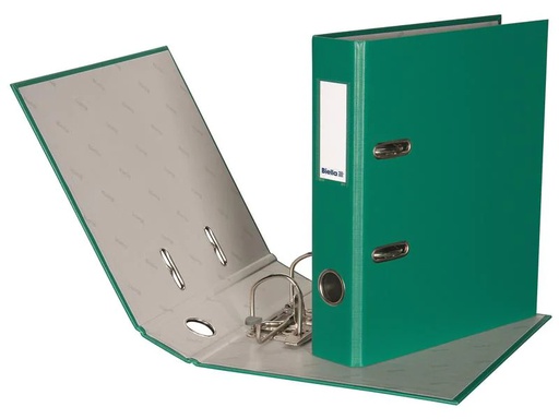 [90040612 1117331] Biella Ordner Plasticolor A5 4 cm, Grün