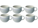 Villeroy & Boch Kaffeetasse Perlemor Sand 190 ml, 6 Stück, Beige