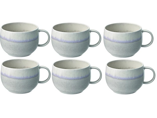 [90238103 1390213] Villeroy &amp; Boch Kaffeetasse Perlemor Sand 190 ml, 6 Stück, Beige