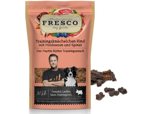[90238194 1362807] FRESCO Martin Rütter Trainingsknöchelchen Rind&amp;Himberen, 150 g