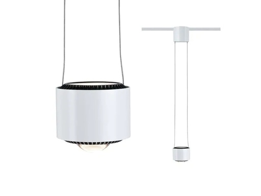 [90238256 1394868] Paulmann LED Pendelleuchte URail Aldan, 13W, 2700 K, Weiss