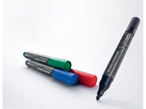 [90238267 1388887] Sigel Whiteboard-Marker 4 Stück, Schwarz/Blau/Grün/Rot