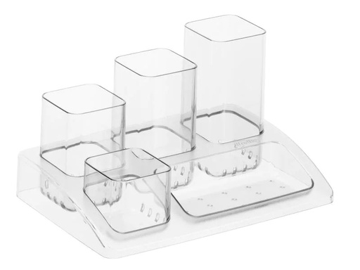 [90040641 515335] Rotho Stiftehalter Büroboy Soho Transparent