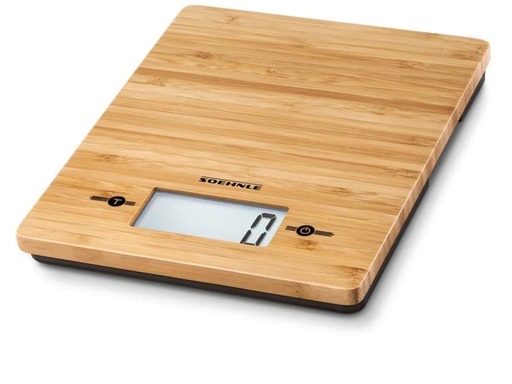 [90040676 843225] Soehnle Küchenwaage Bamboo Braun