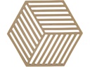 Zone Denmark Topfuntersetzer Hexagon Braun