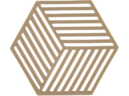 [90238394 1398846] Zone Denmark Topfuntersetzer Hexagon Braun