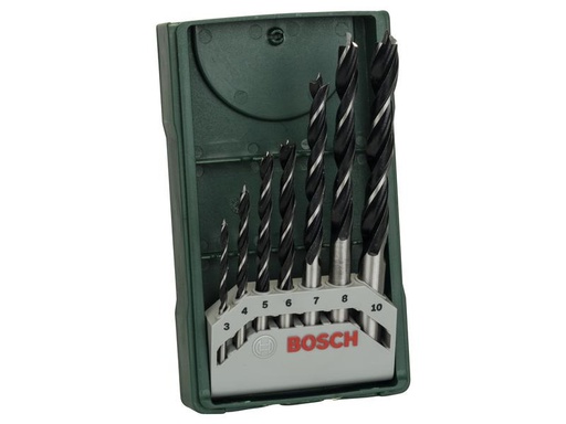 [90238449 1338180] Bosch Holzbohrer-Set Mini-X-Line, 7-teilig