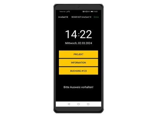 [90238451 1367127] Reiner SCT timeCard Terminal App Jahres-ESD-Lizenz für 1 App