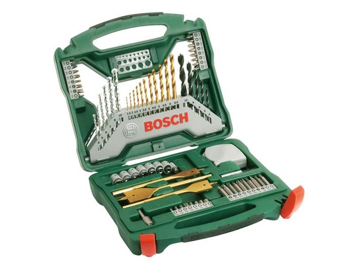 [90238495 1338150] Bosch Bohr- und Bitset X-Line TiN, 70-teilig