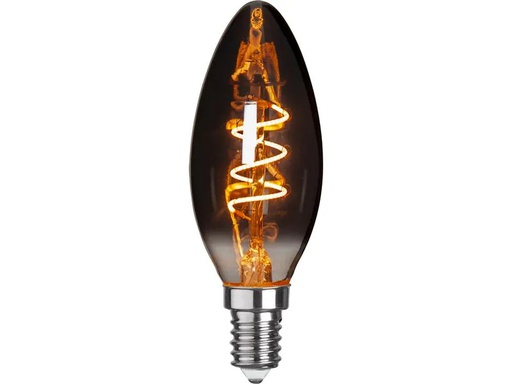 [90238509 1320575] Star Trading Lampe LED Grace Smoke, 3 W, E14, Warmweiss