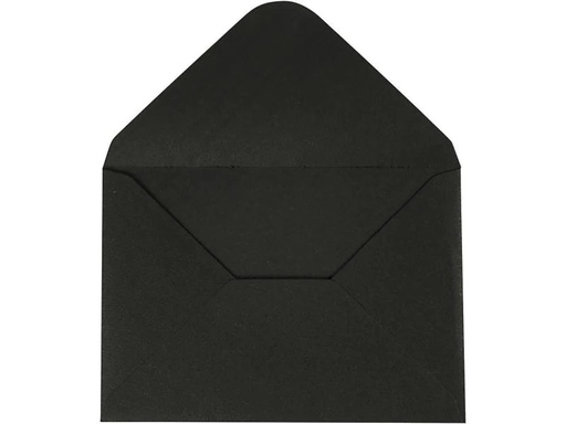 [90040754 890126] Creativ Company Couvert 11.5 x 16 cm Schwarz