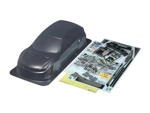 [90238567 1312275] Tamiya Karosserie Subaru Impreza WRC (2008) unlackiert, 1:10