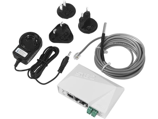 [90238588 1389786] HWgroup Temperatur-Sensor SNMP, WLAN, PoE HWg-STE2-R2-Kit