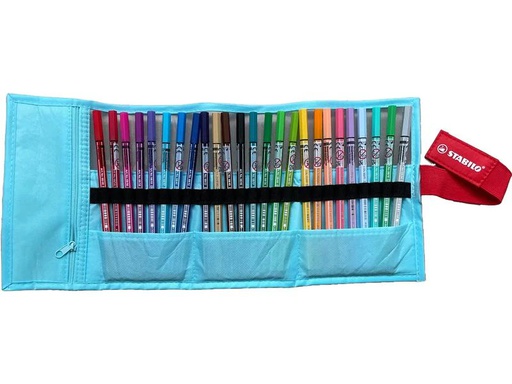 [90238620 1353140] STABILO Pen 68 Rollerset 25er Blau