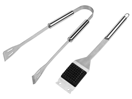 [90238663 1270320] KOOR Grillzange und Drahtbürste
