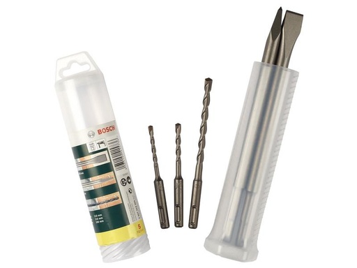 [90238758 1338160] Bosch Meissel- und Hammerbohrer-Set, 5-teilig