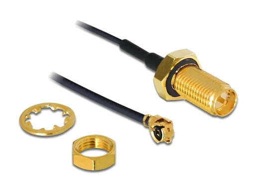 [90238846 1388196] Delock Antennenkabel RP-SMA zu MHF I, 0.2 m