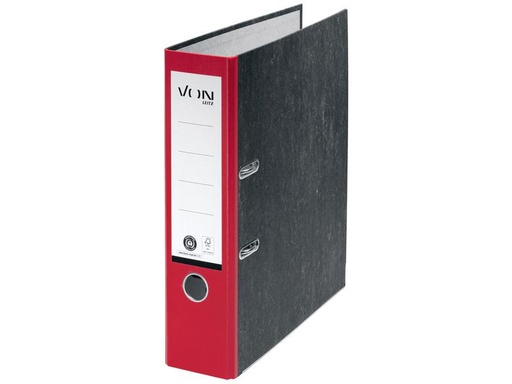 [90238859 1384569] VON Ordner 8 cm, Rot