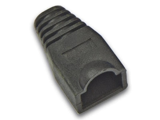 [90040796 793636] Wirewin Knickschutztülle RJ-45 Schwarz, 100 Stück