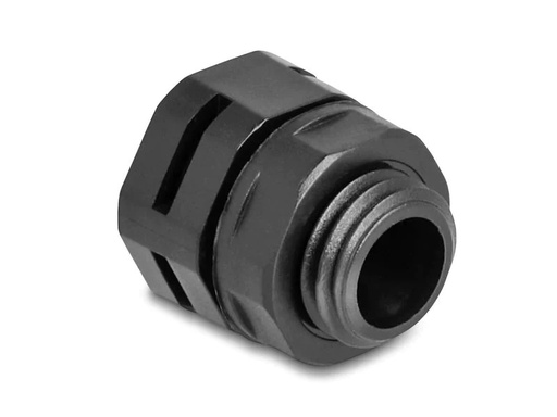 [90238937 1388228] Delock Kabelverschraubung M12, schwarz 2 Stück
