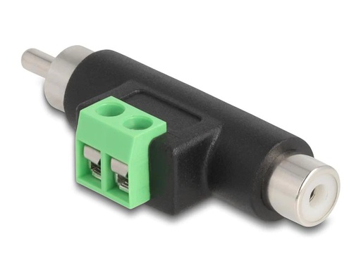 [90239025 1388214] Delock Audio-Adapter Terminalblock zu Cinch - Cinch