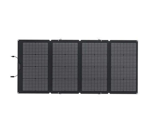 [90239028 1377747] EcoFlow Solarmodul faltbar, MC4, Schwarz 220 W