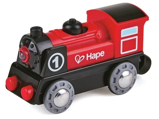 [90239112 1357151] Hape Eisenbahn Batteriebetriebene Lokomotive Nr. 1