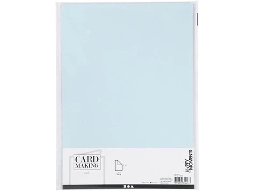 [90040850 890212] Creativ Company Fotokarton A4, 10 Blatt, Hellblau