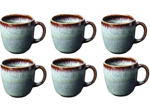 [90239194 1390589] Villeroy &amp; Boch Kaffeetasse Lave 190 ml, 6 Stück, Beige