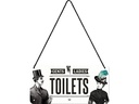 Nostalgic Art Schild Ladies & Gentlemen 20 x 10 cm, Metall