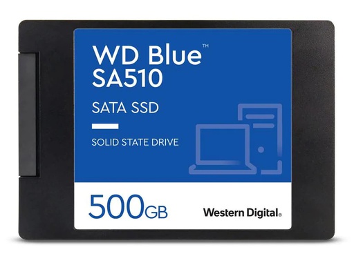 [90239297 1385733] Western Digital SSD WD Blue SA510 2.5 SATA 500 GB