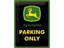 Nostalgic Art Schild John Deere Parking 30 x 40 cm, Metall