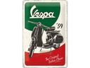 Nostalgic Art Schild Vespa 20 x 30 cm, Metall