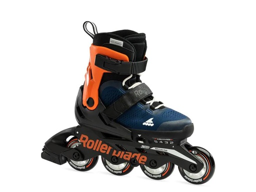 [90239350 1290082] ROLLERBLADE Inline-Skates Microblade 210 Midnight Blue/Warm Orange